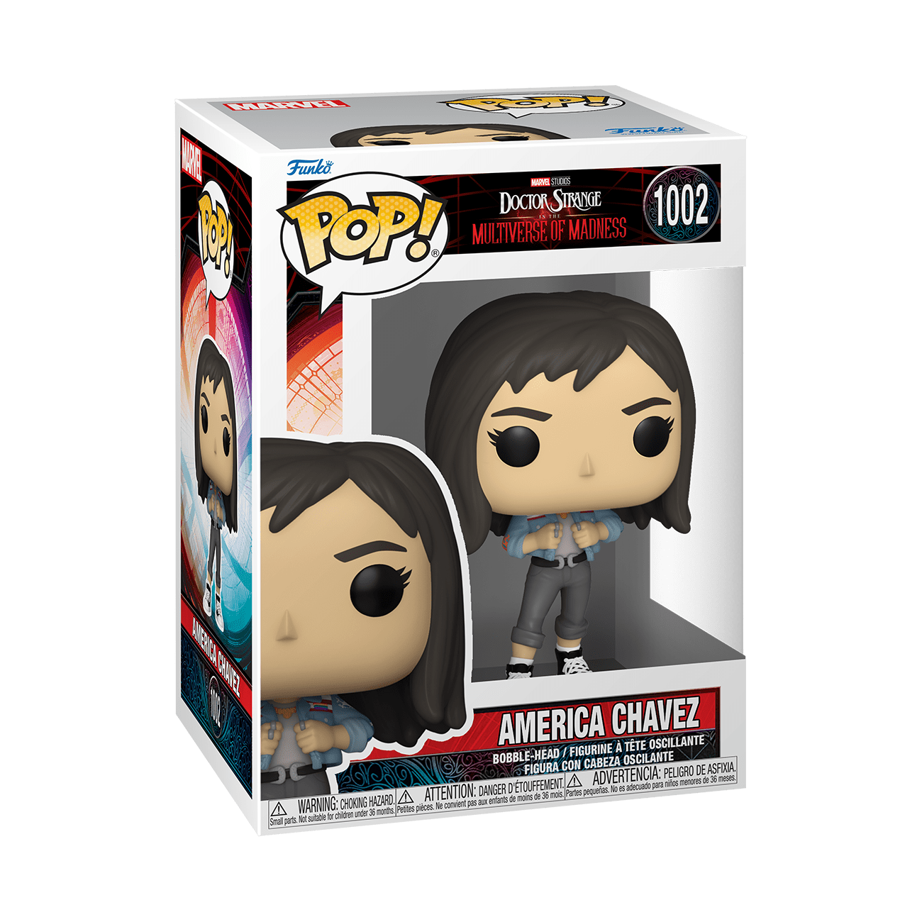 Funko Pop Marvel : Doctor Strange Multiverse Of Madness - America Chavez