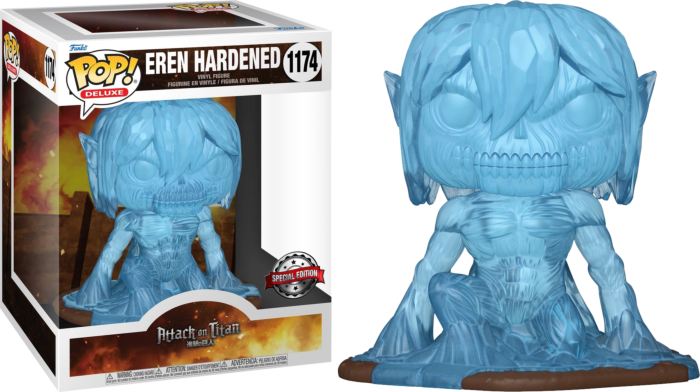 Funko Pop Eren Hardened 1174 Attack On Titan Exclusivo