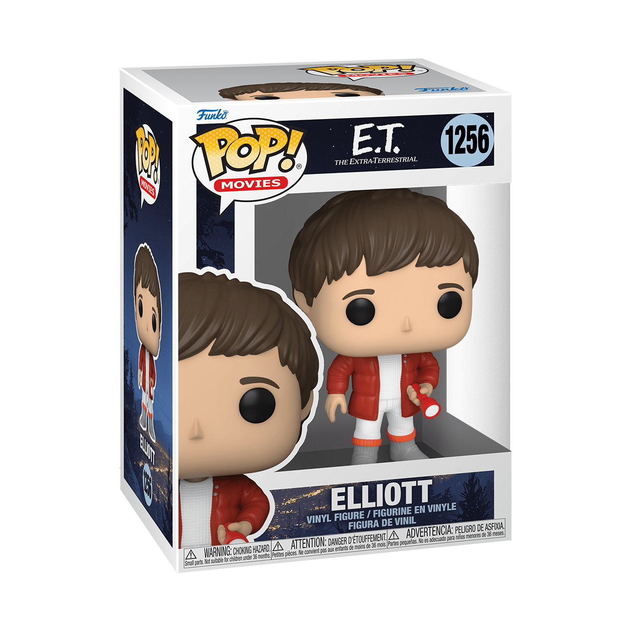Funko Pop Elliott 1256 ET El Extraterrestre 40 Aniversario
