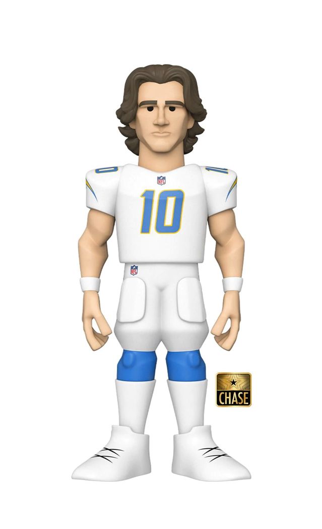 Funko Gold Justin Herbert NFL Chargers Los Angeles