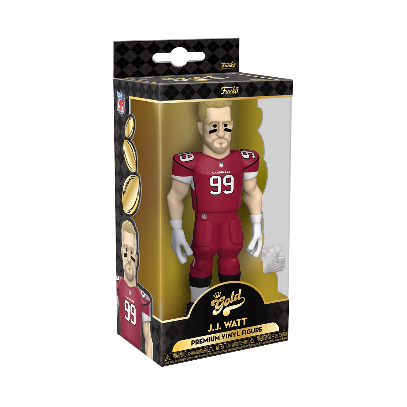 Funko Gold JJ Watt NFL Cardinals Arizona