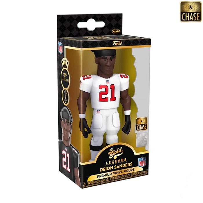 Funko Gold NFL Legends Deion Sanders Falcons Atlanta