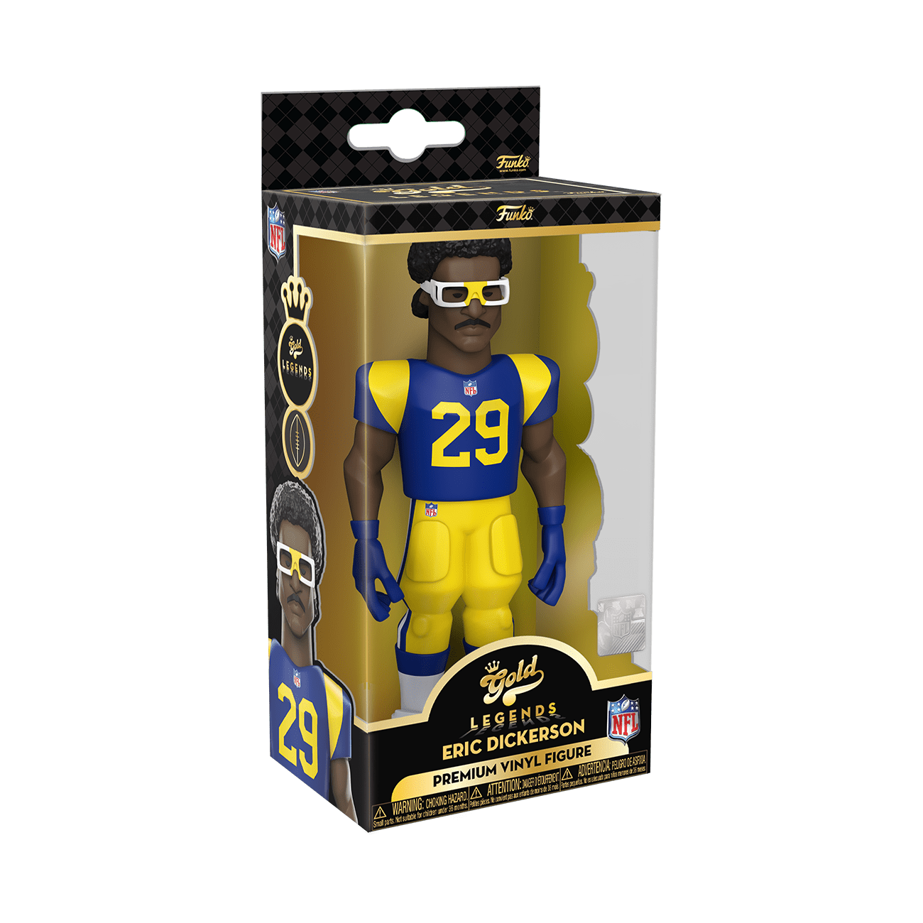 Funko Gold NFL Legends Eric Dickerson Rams