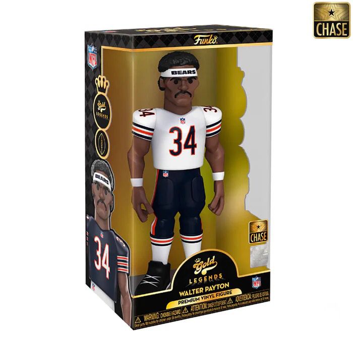 Funko Gold NFL Legends Walter Payton Bears Chicago 12 Pulgadas