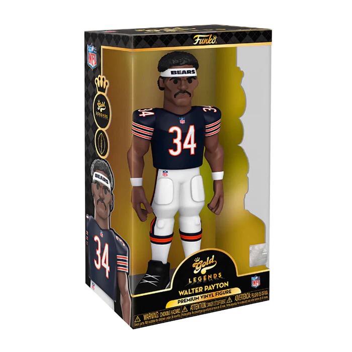 Funko Gold NFL Legends Walter Payton Bears Chicago 12 Pulgadas