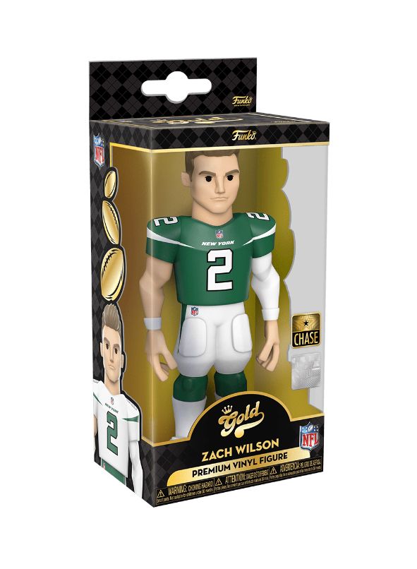 Funko Gold Zach Wilson NFL Jets New York