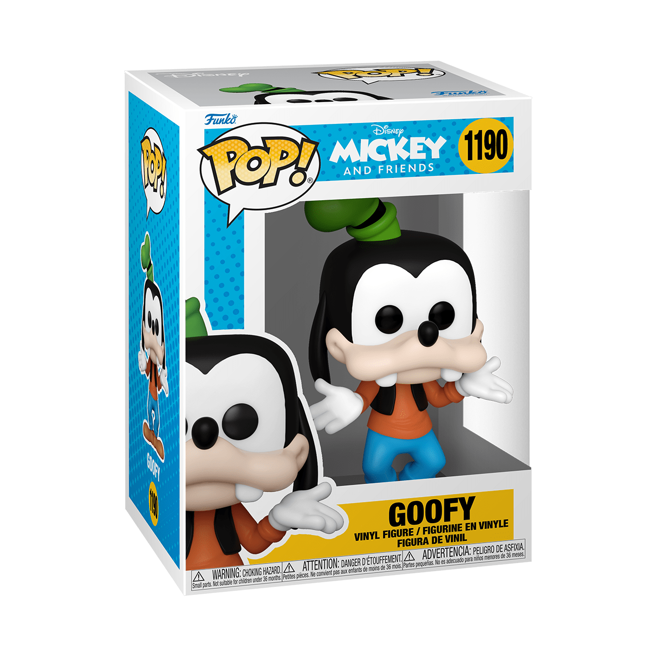 Funko Pop Disney Goofy 1190 Mickey Mouse And Friends