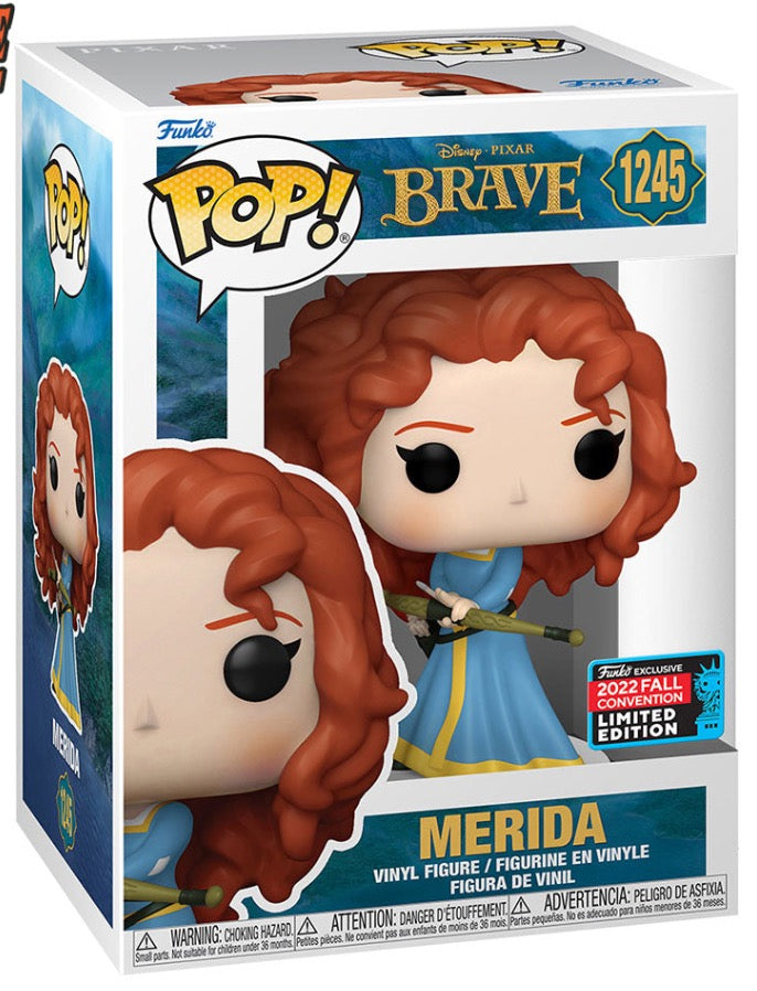 Funko Pop Disney Merida 1245 Valiente Exclusivo NYCC 2022