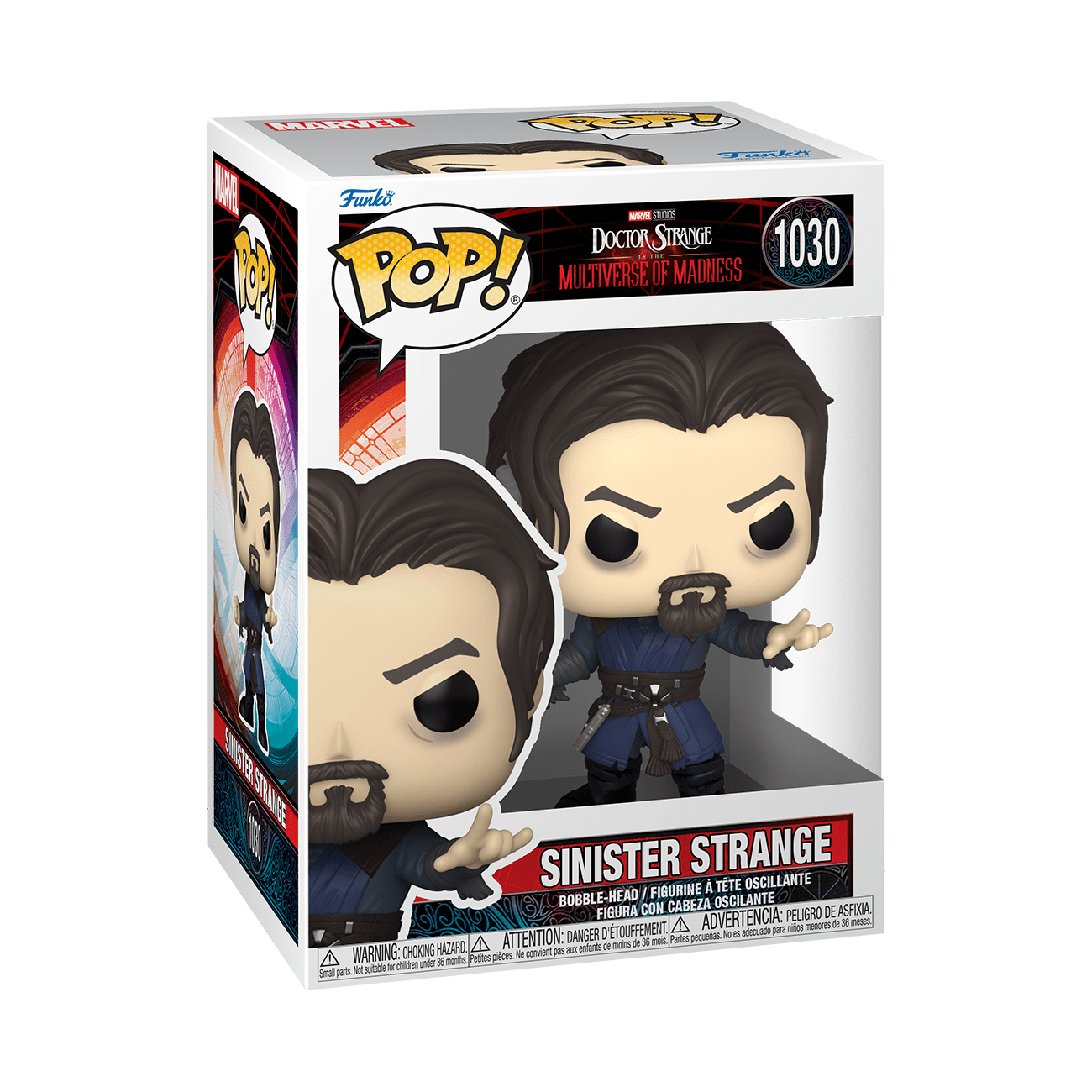 Funko Pop Marvel Doctor Strange Multiverse Of Madness Strange Siniestro 1030