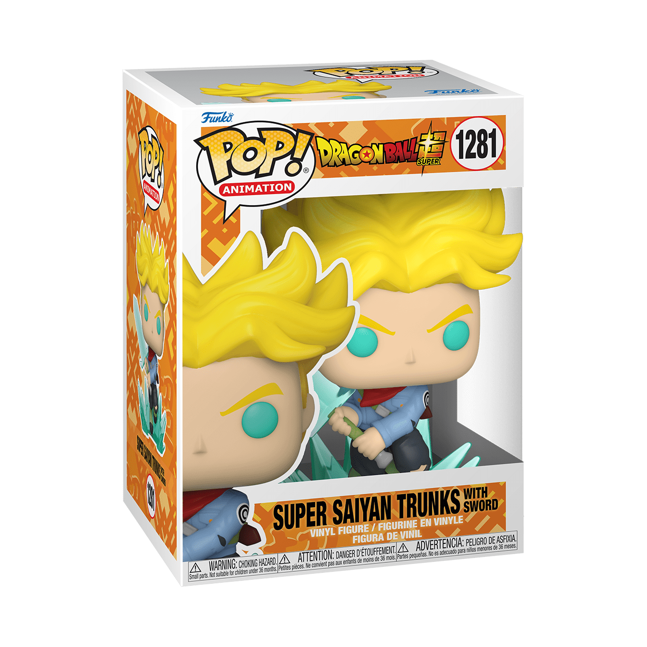 Funko Pop Dragon Ball Trunks Super Saiyan 1281