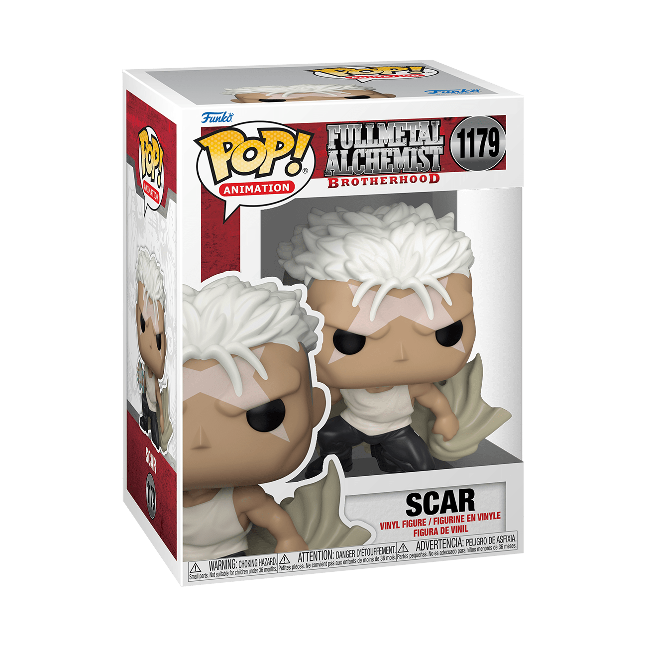 Funko Pop Fullmetal Alchemist Brotherhood Cicatriz 1179