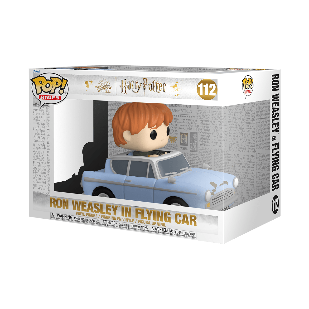 Funko Pop Harry Potter Ron Weasley En Carro Volador 112