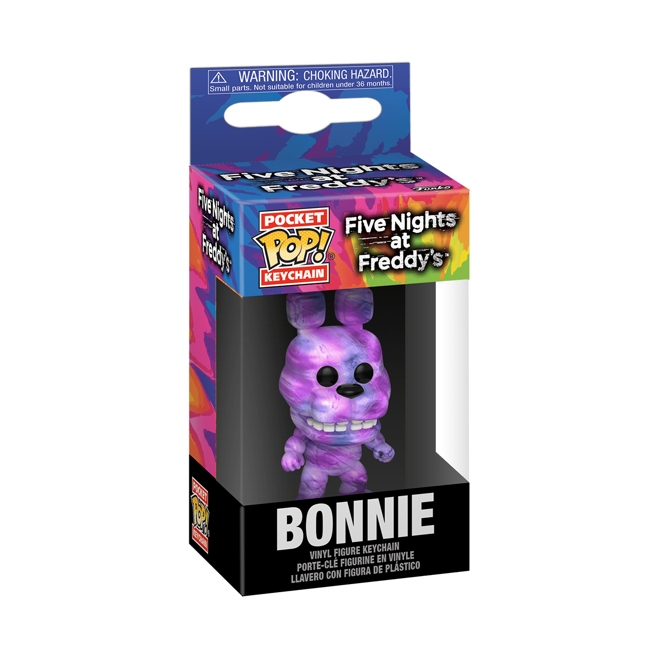 Funko Pocket Pop Keychain Five Nights At Freddys Tie Dye Bonnie