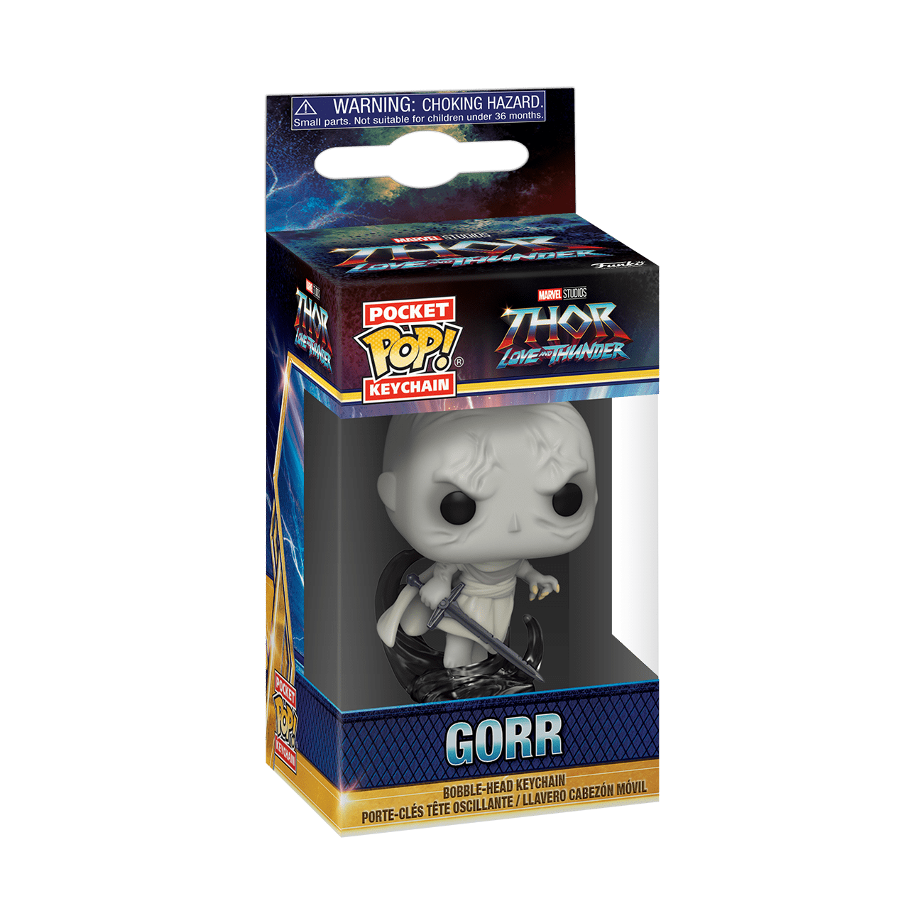 Funko Pocket Pop Keychain Gorr Marvel Thor Love And Thunder