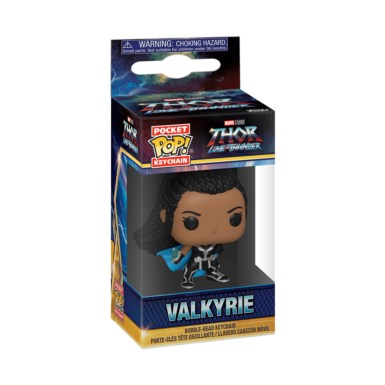 Funko Pocket Pop Keychain Valquria Marvel Thor Love And Thunder