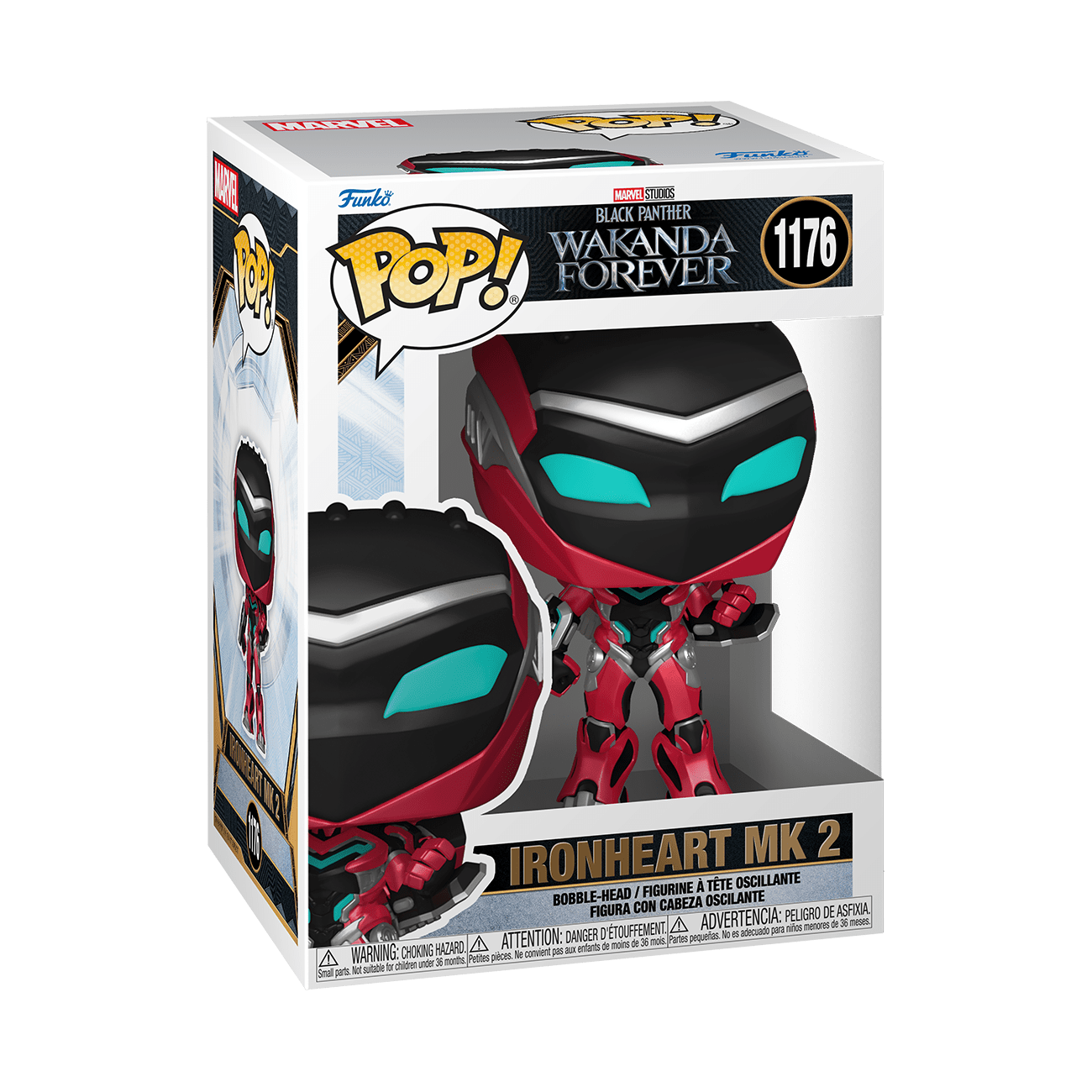 Funko Pop Marvel Ironheart MK 2 1176 Black Panther Wakanda Forever