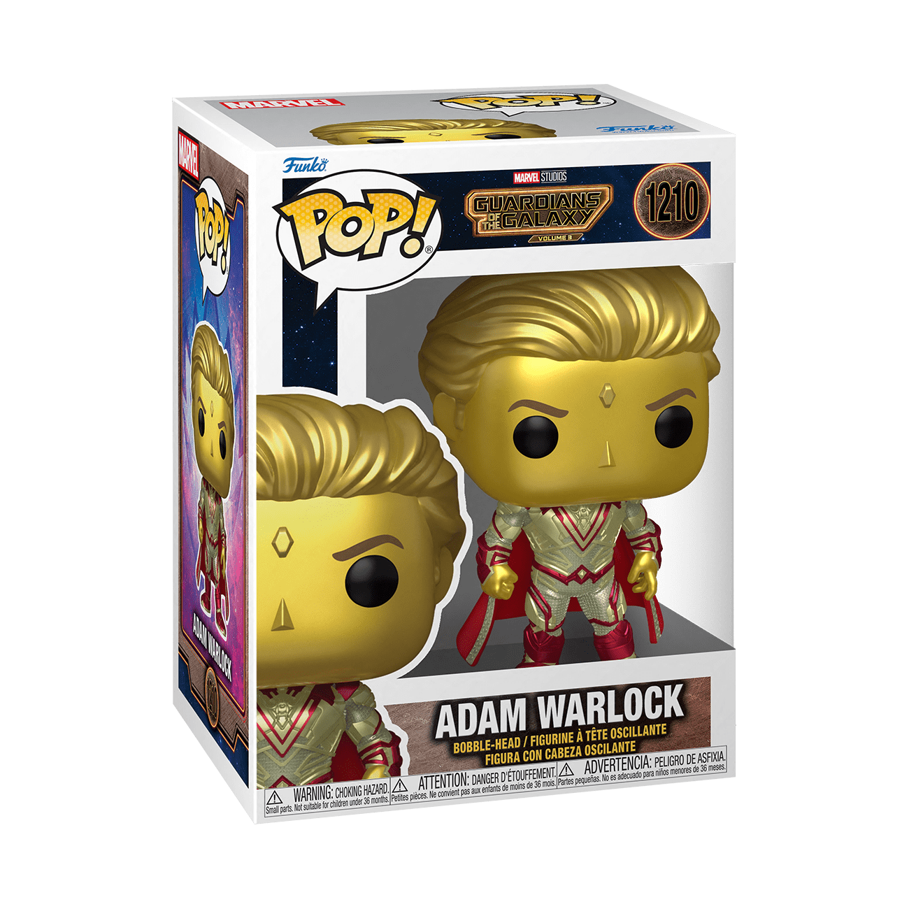 Funko Pop Marvel Adam Warlock 1210 Guardianes De La Galaxia 3