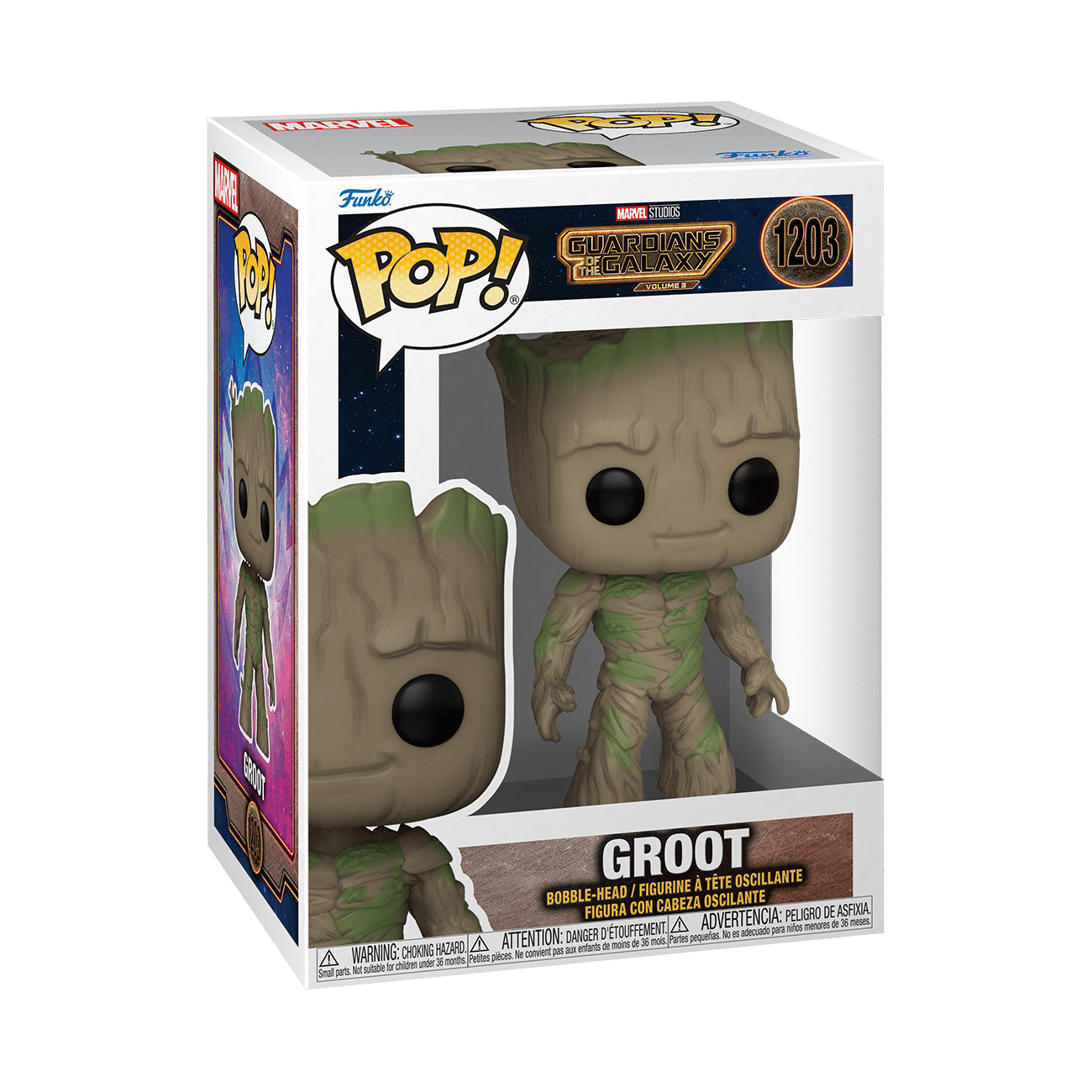Funko Pop Marvel Groot 1203 Guardianes De La Galaxia 3