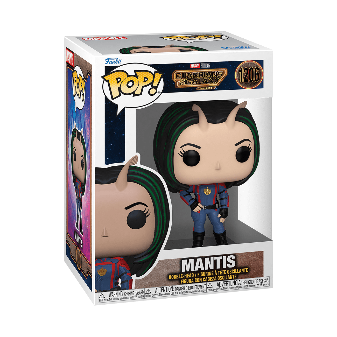Funko Pop Marvel Mantis 1206 Guardianes De La Galaxia 3