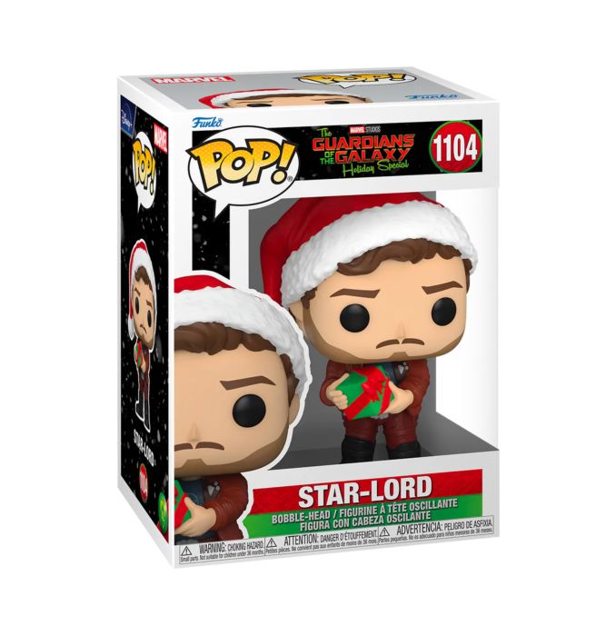Funko Pop Marvel Star Lord 1104 Guardianes De La Galaxia Navidad