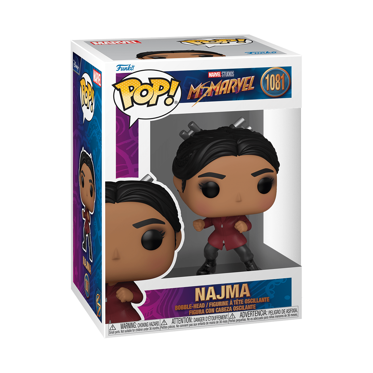 Funko Pop Marvel Najma 1081 Ms Marvel