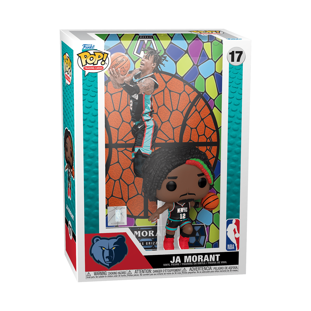 Funko Pop Trading Cards NBA Ja Morant 17 Mosaico