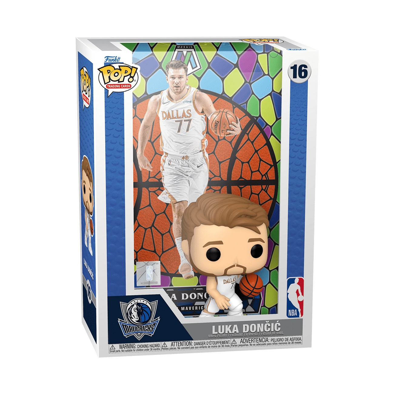 Funko Pop Trading Cards NBA Luka Doncic 16 Mosaico