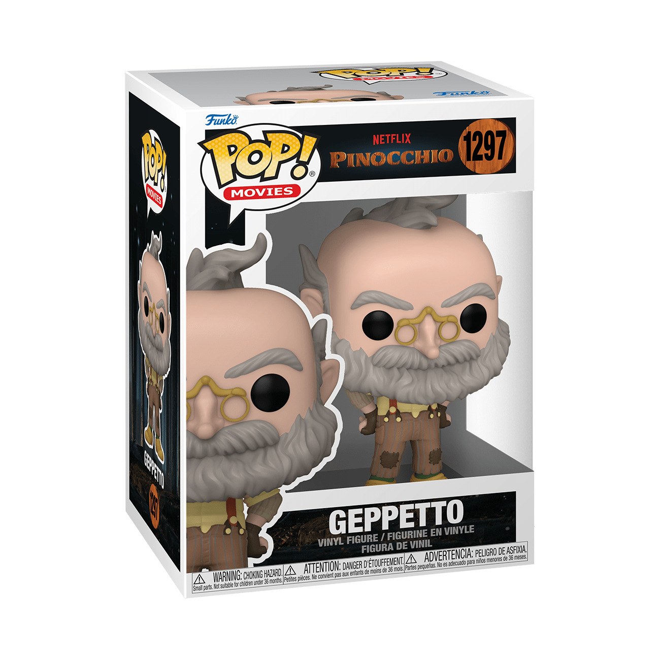 Funko Pop Geppetto 1297 Pinocchio