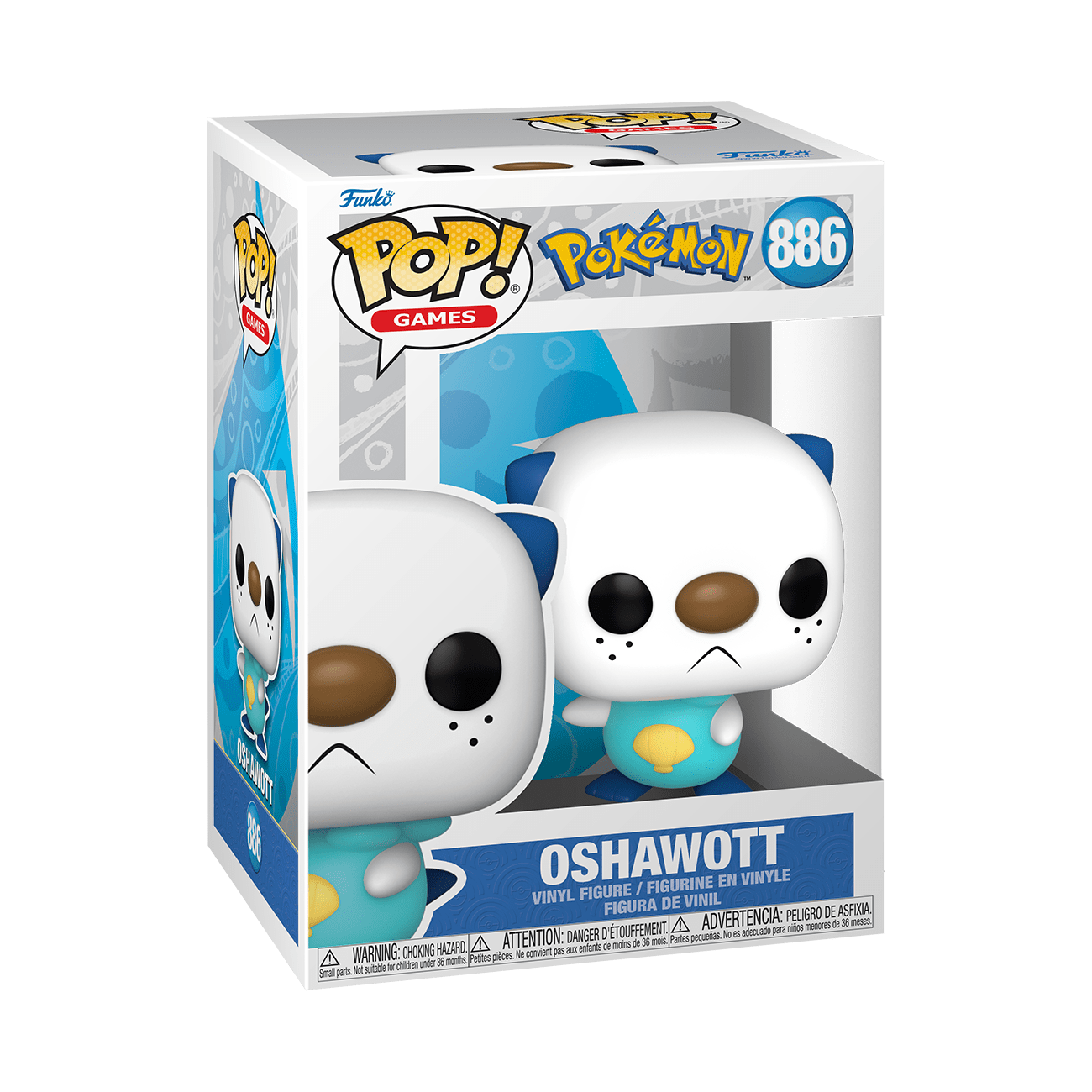 Funko Pop Pokemon Oshawott 886