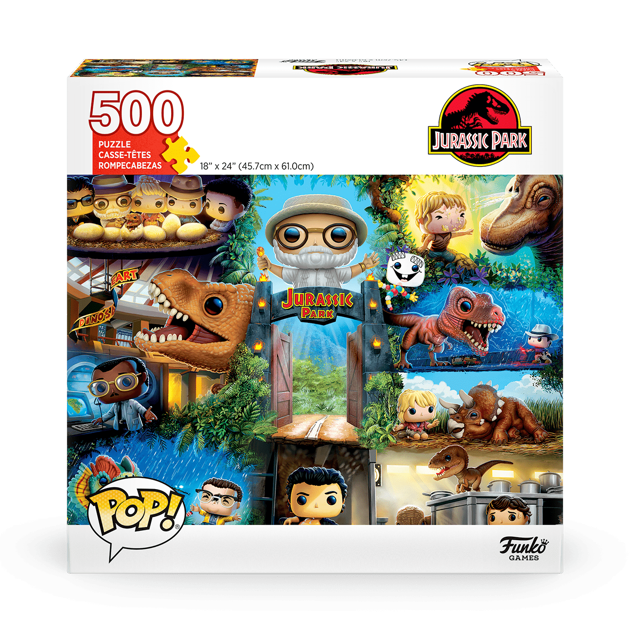 Funko Pop Puzzle Jurassic Park