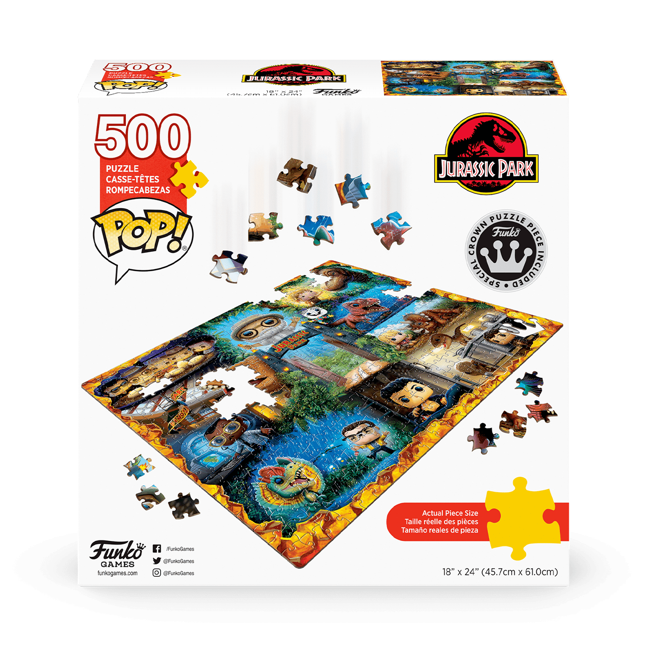 Funko Pop Puzzle Jurassic Park