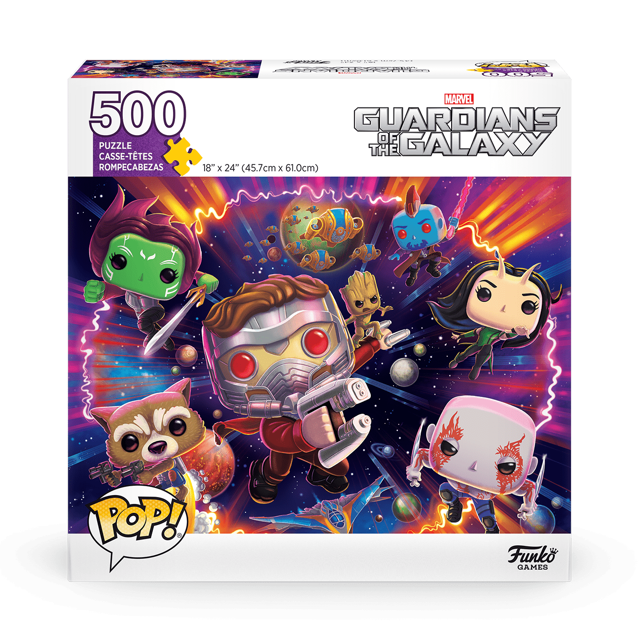 Funko Pop Puzzle Marvel Guardianes De La Galaxia