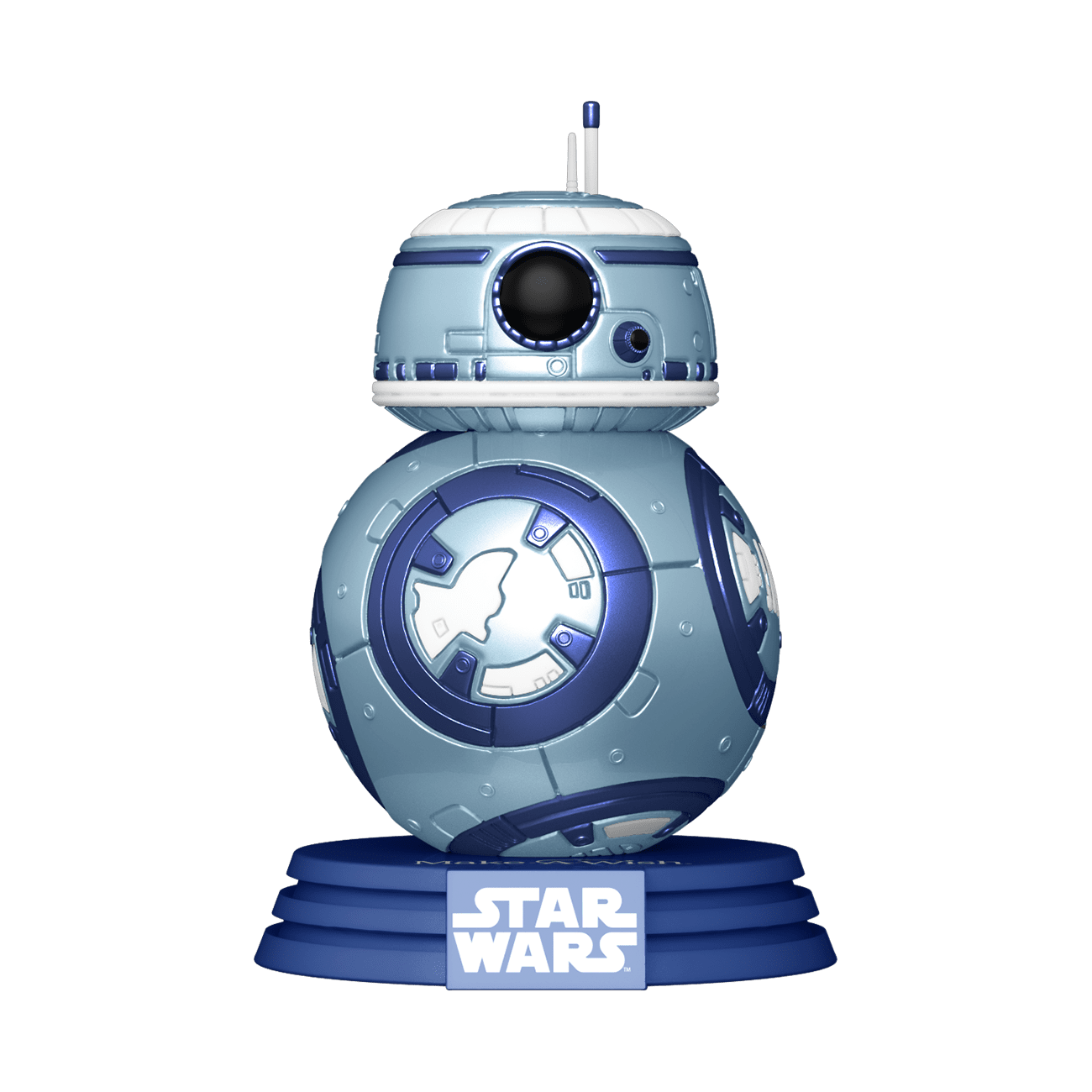 Funko Pop BB-8 Metallic Star Wars Make A Wish