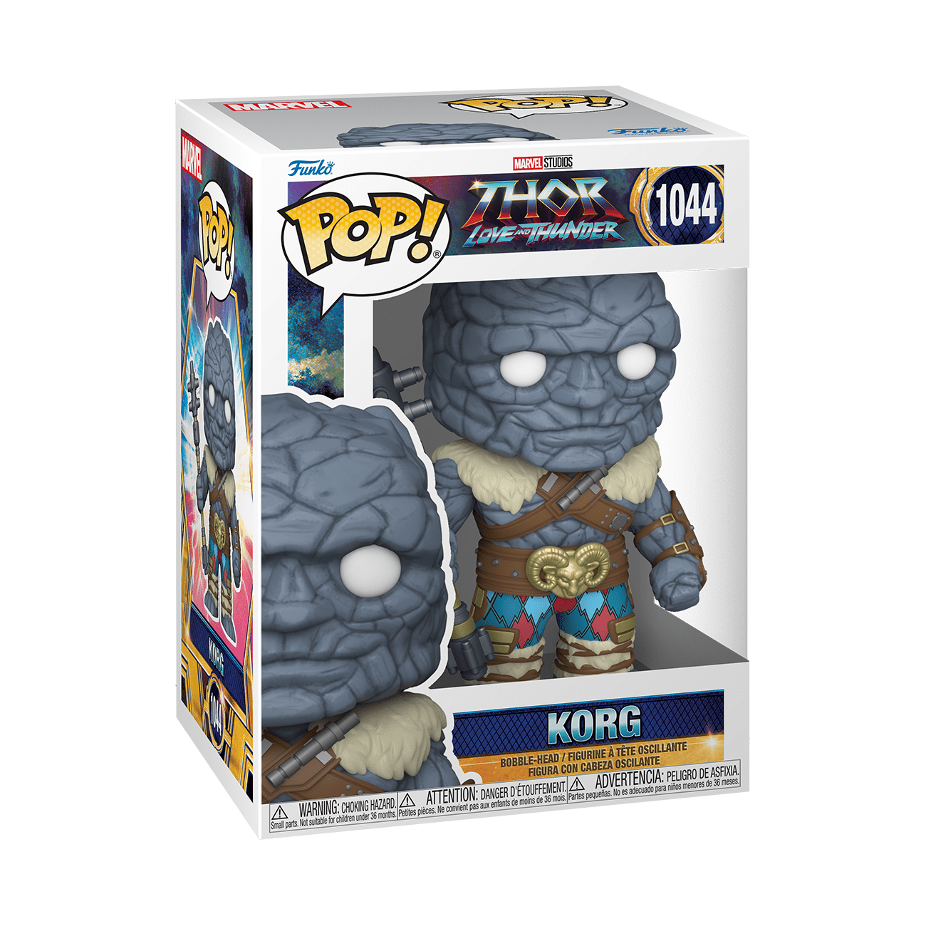 Funko Pop Korg 1044 Marvel Thor Love And Thunder