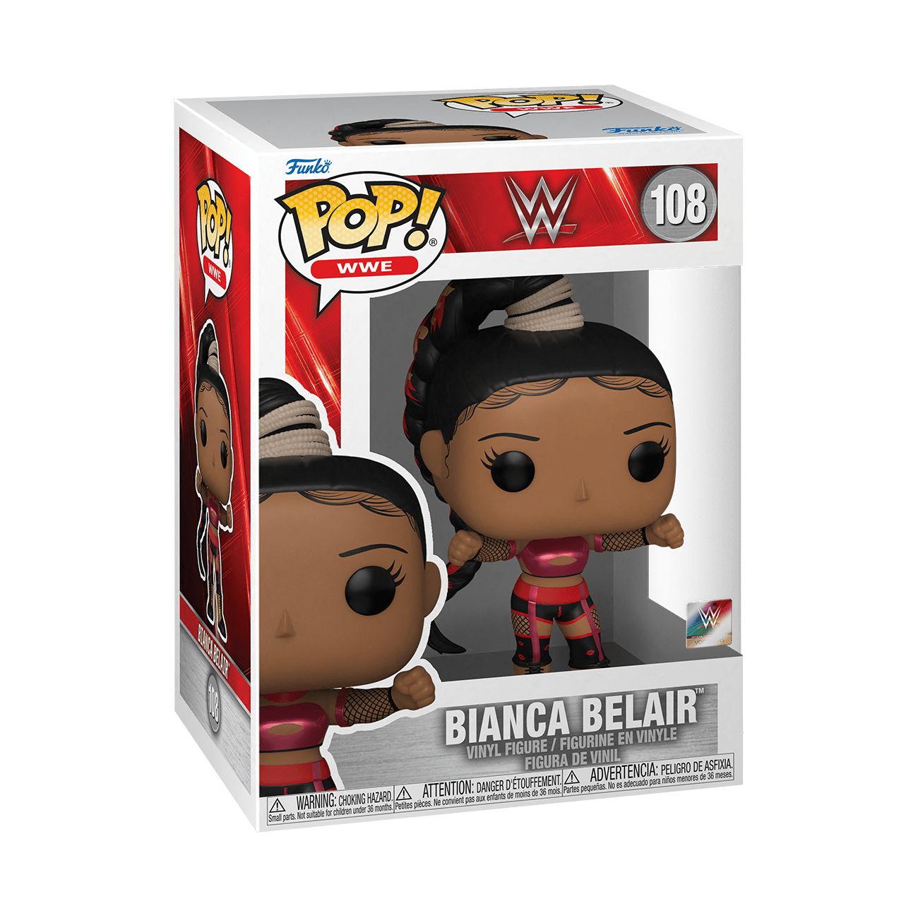 Funko Pop WWE Bianca Belair 108 WrestleMania