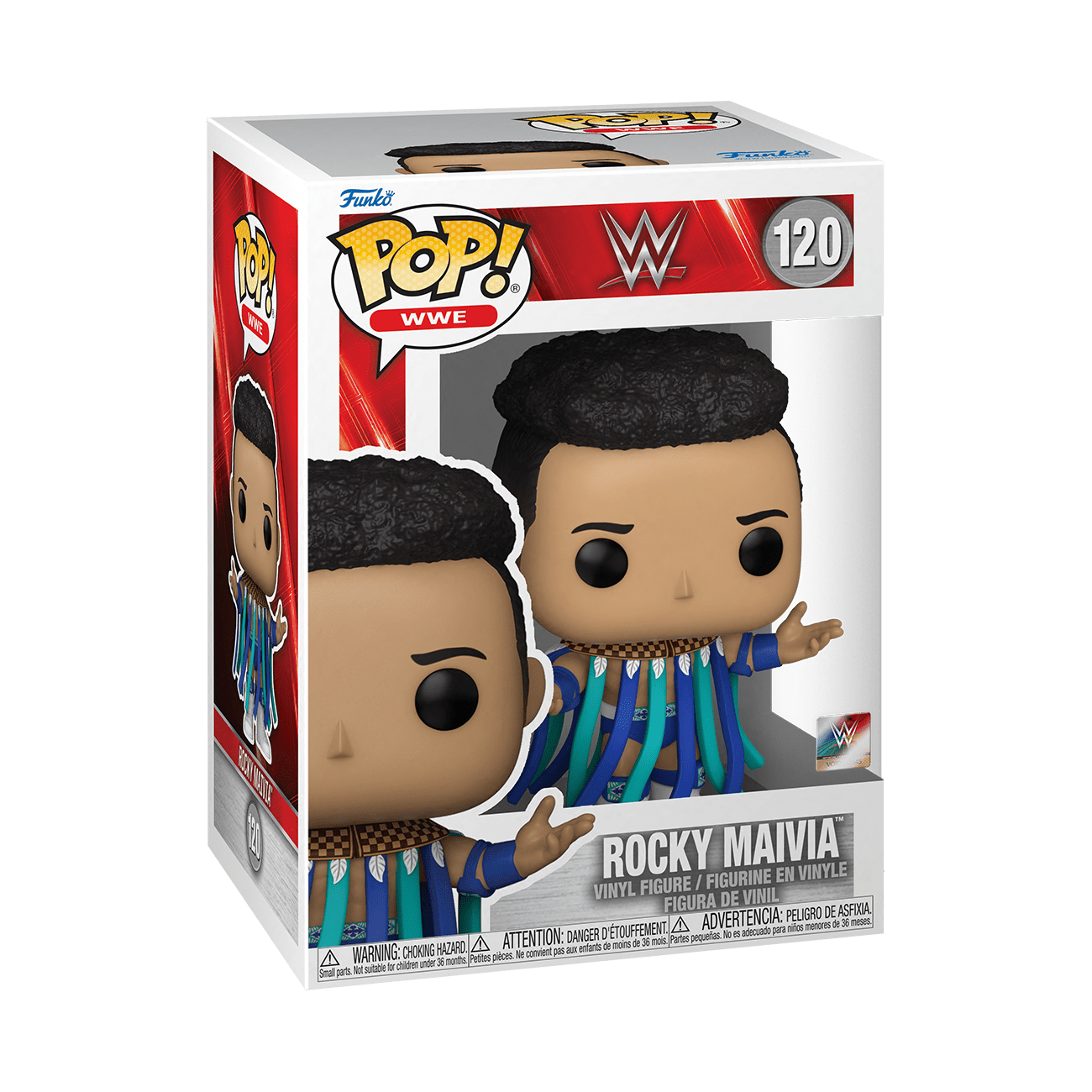 Funko Pop WWE Roca Maivia 120 WrestleMania