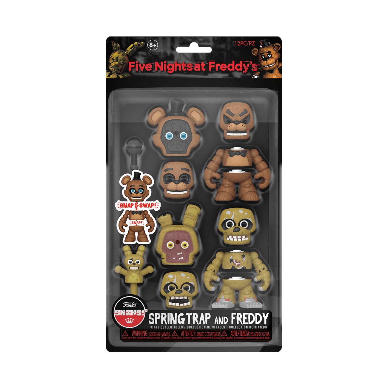 Funko Snap Five Nights At Freddys Springtrap Y Freddy 2 Pack