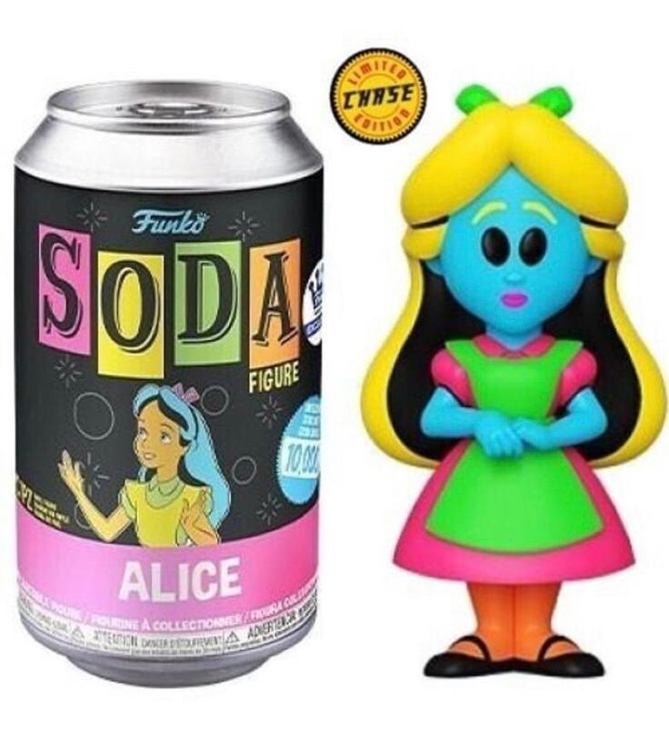 Funko Soda Disney Alicia En El Pais De Las Maravillas BlackLight Exclusivo