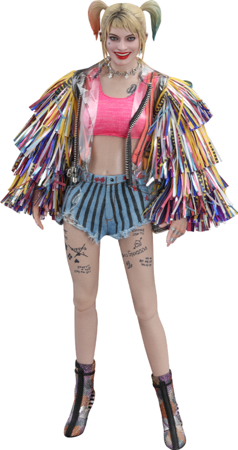 Hot Toys Birds Of Prey Harley Quinn (Caution Tape Jacket Version)