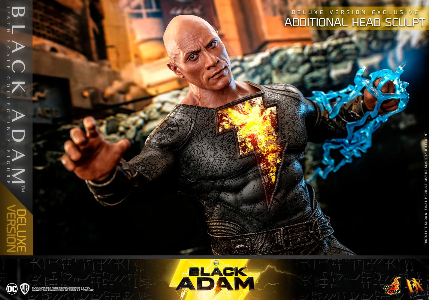 Hot Toys DC Black Adam Deluxe Version