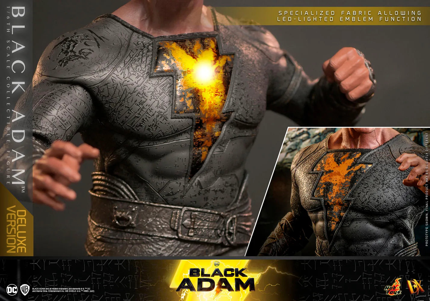 Hot Toys DC Black Adam Deluxe Version