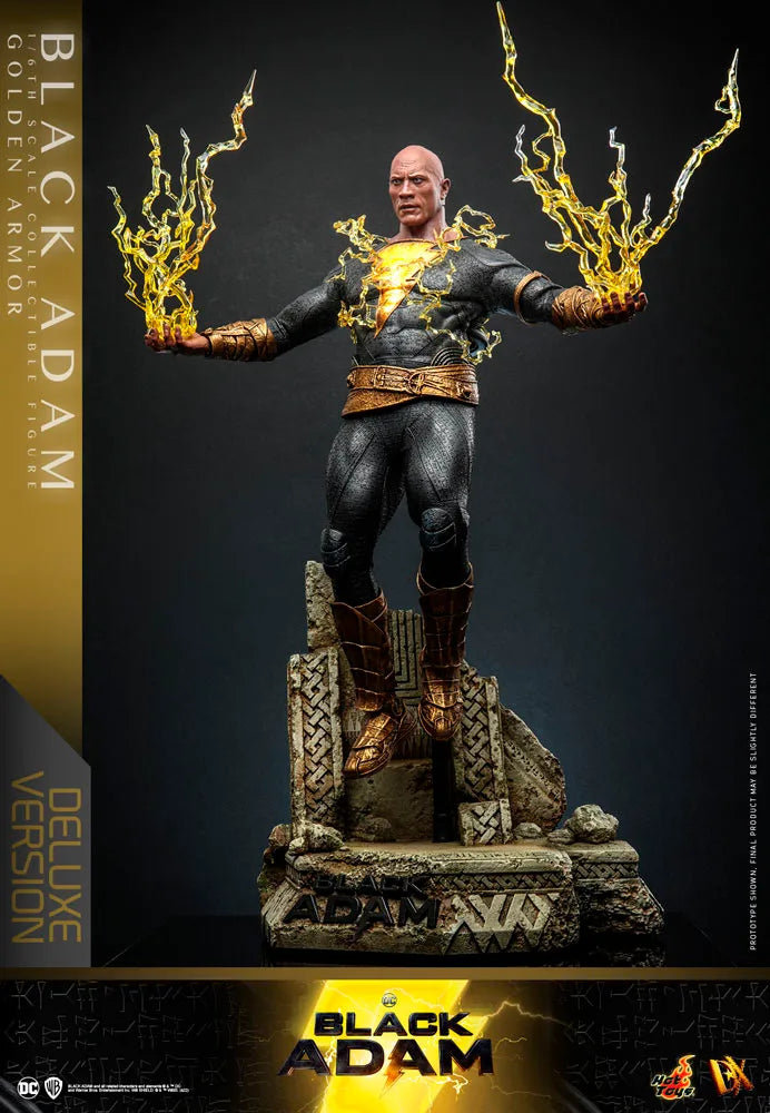 Hot Toys DC Black Adam Golden Armor Deluxe Version