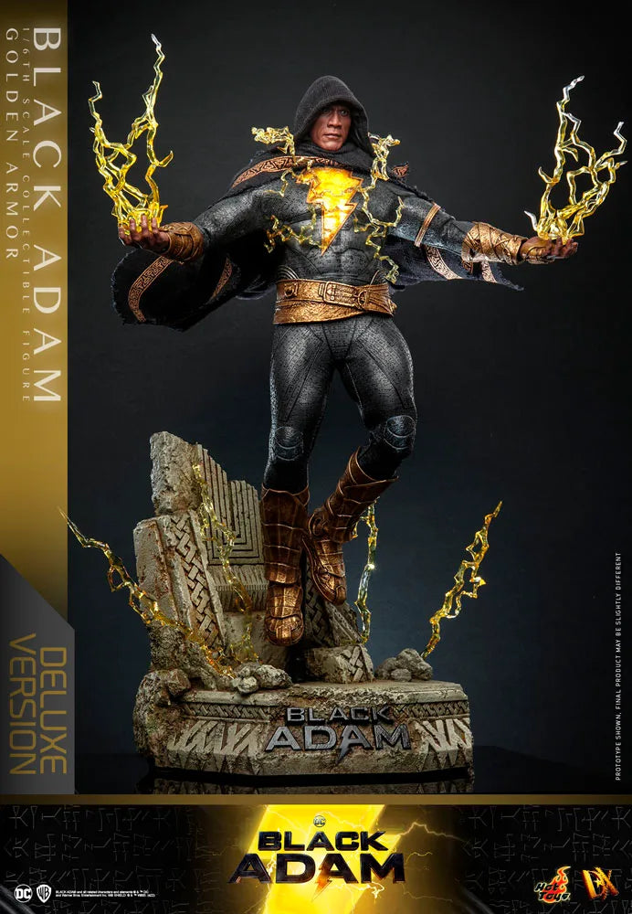 Hot Toys DC Black Adam Golden Armor Deluxe Version