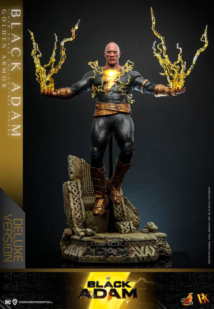 Hot Toys DC Black Adam Golden Armor Deluxe Version