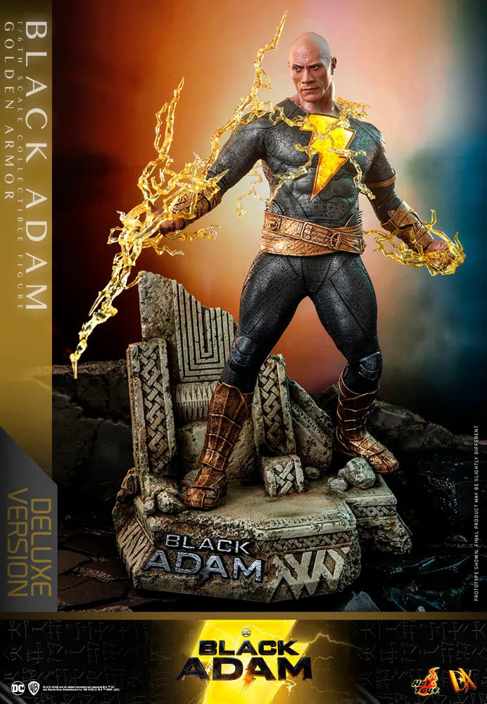 Hot Toys DC Black Adam Golden Armor Deluxe Version