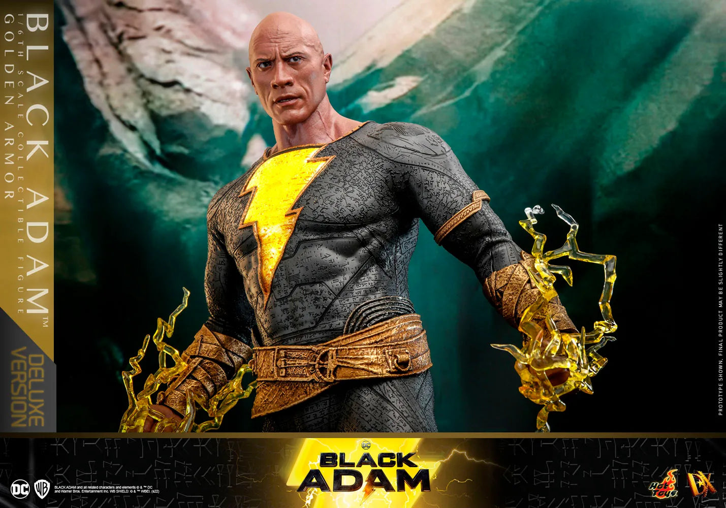 Hot Toys DC Black Adam Golden Armor Deluxe Version