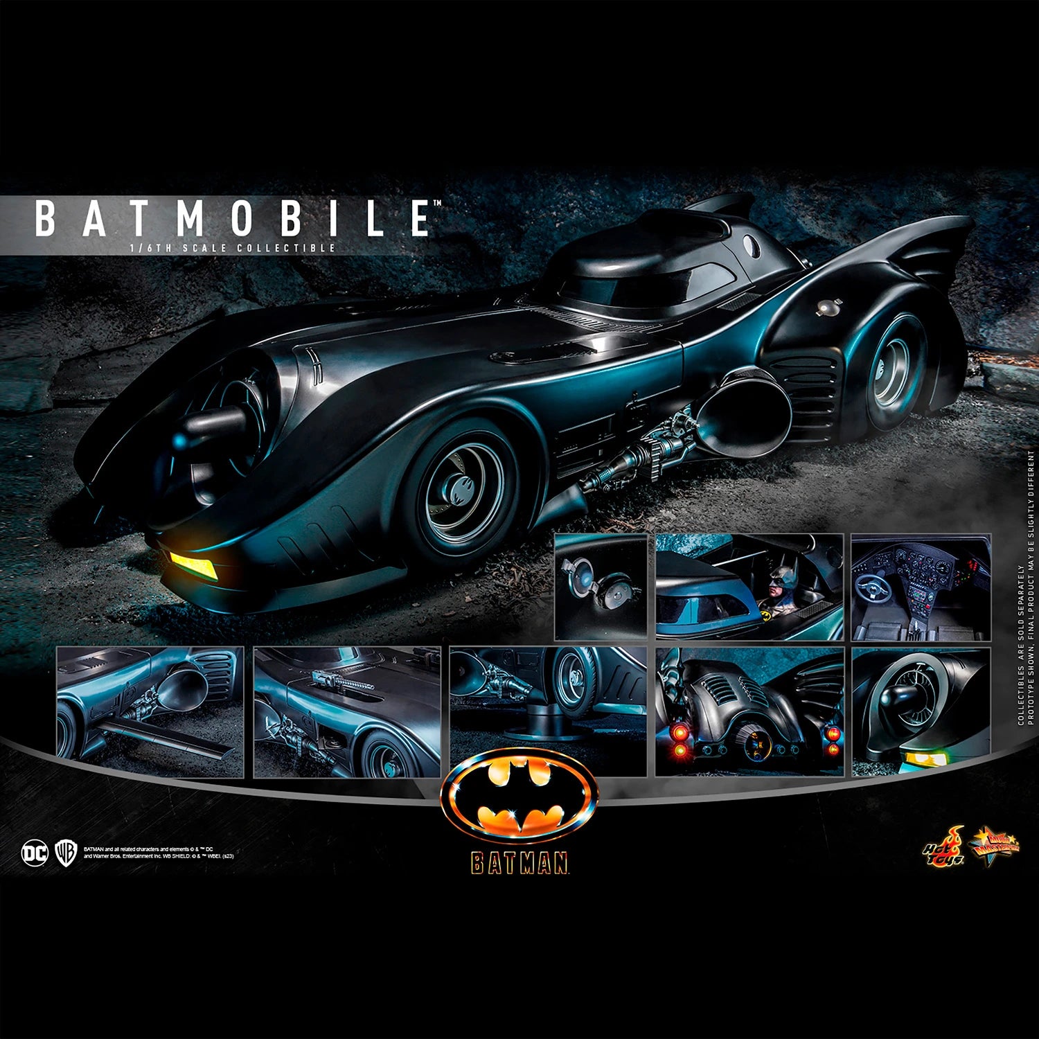 Hot Toys DC Batmobile Batman