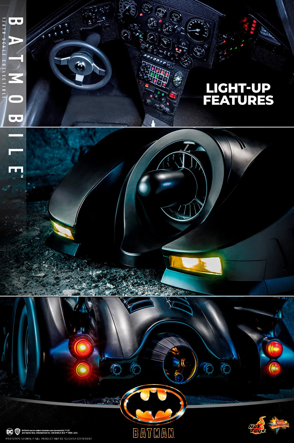 Hot Toys DC Batmobile Batman
