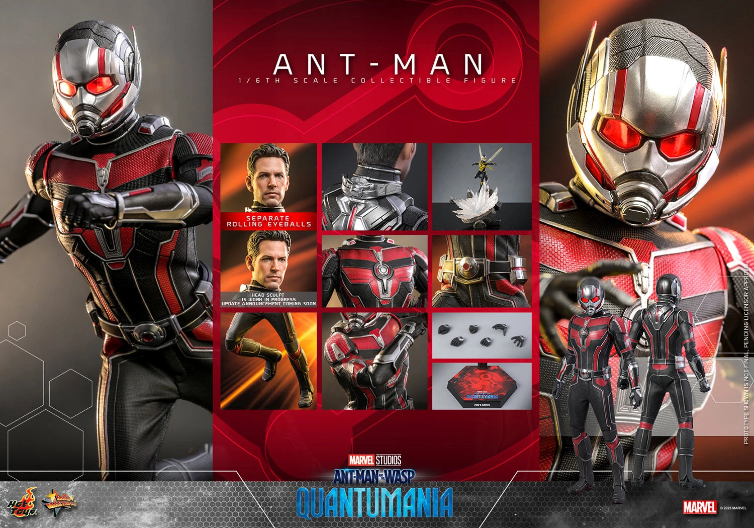 Hot Toys Marvel Ant Man Ant Man And The Wasp Quantumania