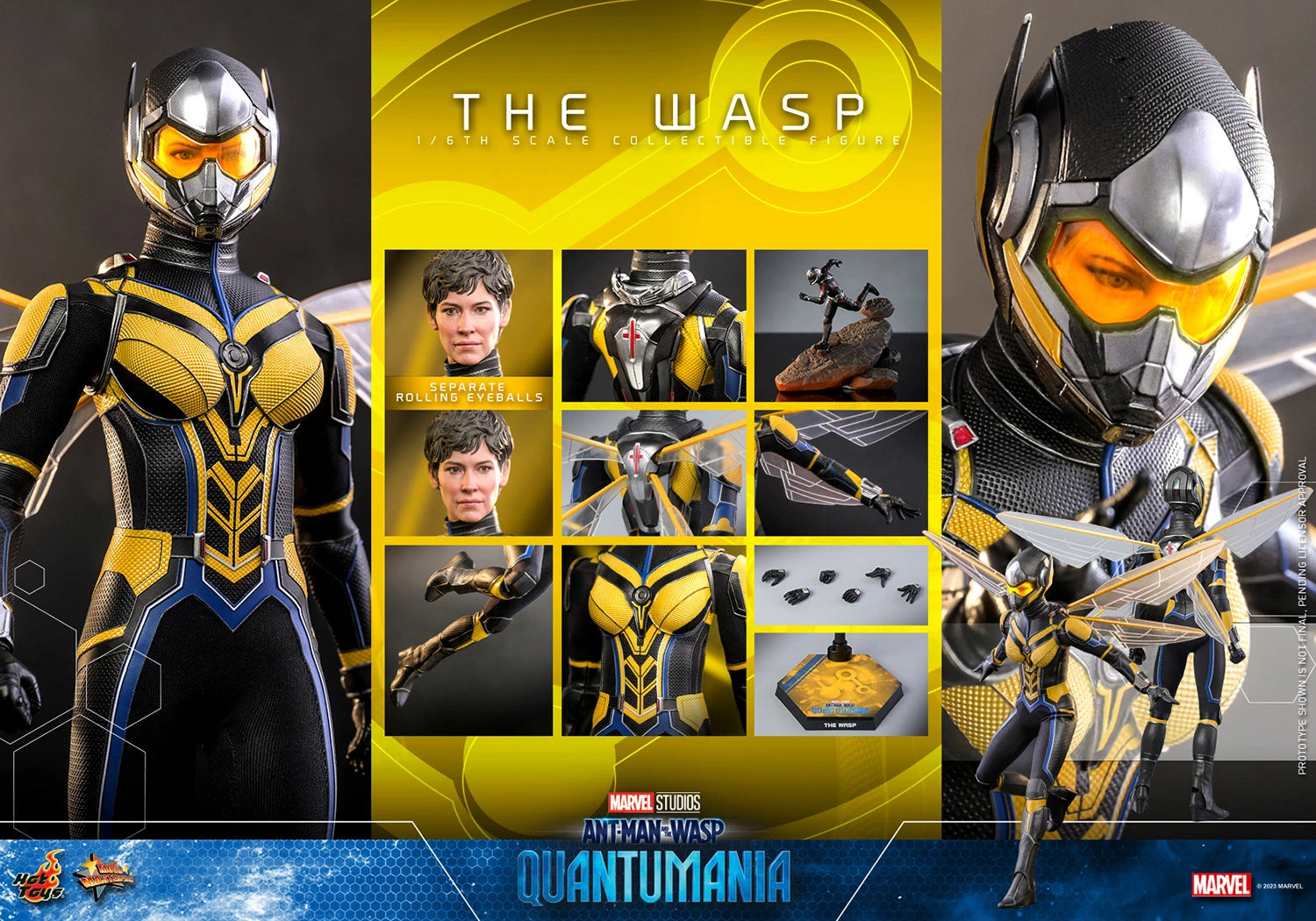 Hot Toys Marvel The Wasp Ant Man And The Wasp Quantumania